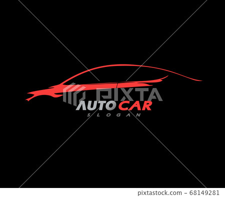 Sports Car Logo company vector Illustration 68149281