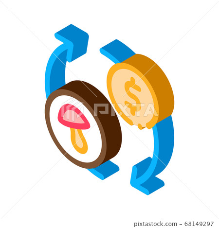 mushroom sale icon vector outline illustration mushroom sale icon vector outline illustration 68149297