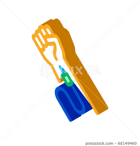 intravenous injection isometric icon vector illustration intravenous injection isometric icon vector illustration 68149460