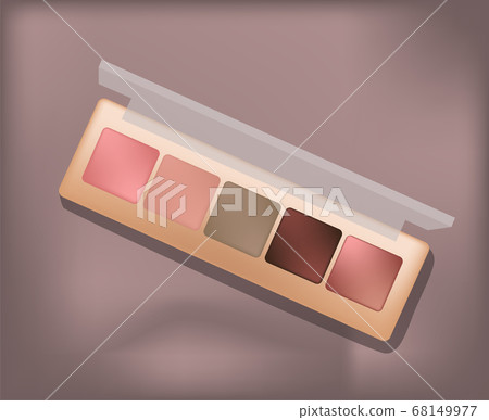 Eyeshadow palette with five different nuances. 68149977