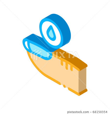 nail water isometric icon vector illustration nail water isometric icon vector illustration 68150354