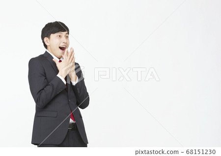 男性商務白色背景 男性商務白色背景 68151230