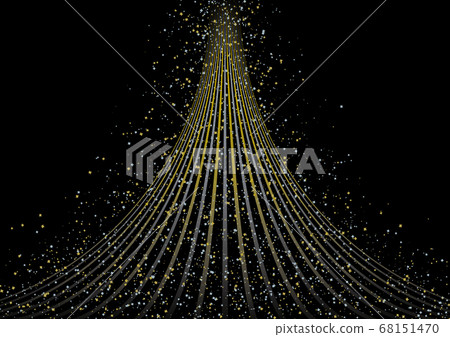 用絲帶和金銀粉華麗的儀式的形象 68151470