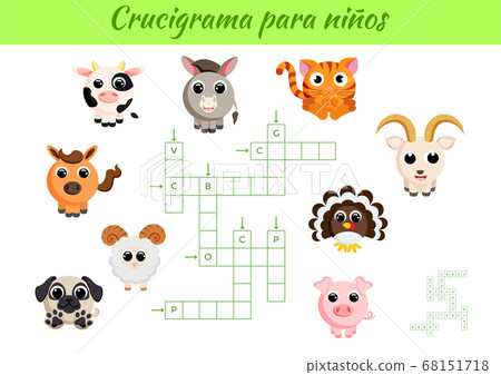 crossword, game, animal 68151718