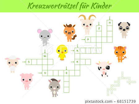 crossword, game, animal 68151739