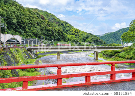 [Kanagawa] Hakone's rich natural scenery and Hakone Tozan Train 68151884