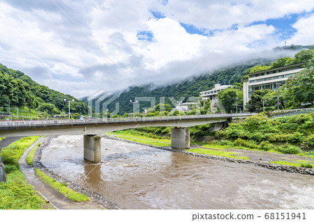 [Kanagawa] Hakone Yumoto Cityscape and Yumoto Ohashi 68151941