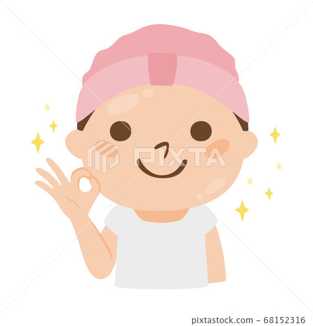 有光滑的皮膚與光滑的護膚婦女的例證。 68152316