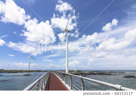 Jeju Sinchang-ri Windmill Beach 68153117
