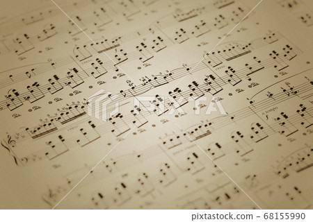 Retro-style sheet music 0067 68155990