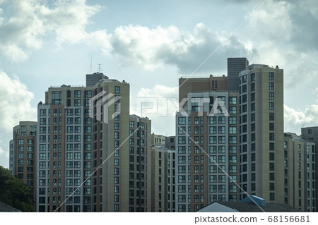 High-rise apartment High-rise apartment 68156681