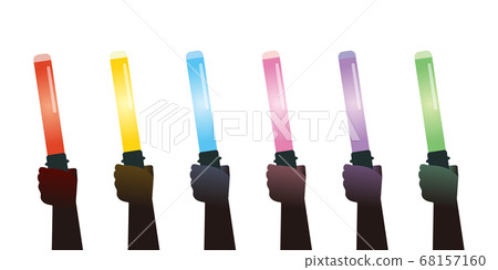 Penlight, psyllium, illustration 68157160