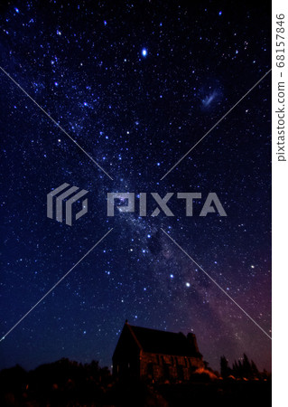 在特卡波湖拍攝的銀河星空 68157846
