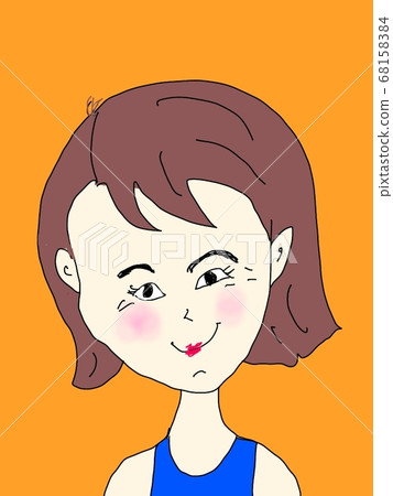 性格開朗的女孩 性格開朗的女孩 68158384