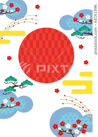 Year of the Dog-New Year's card template-b3 68161996