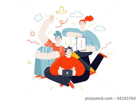 Business topics - our team 68163768