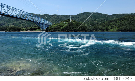 日本三大浪潮之一! Kuronoseto和Kuronoseto橋的漩渦 日本三大浪潮之一! Kuronoseto和Kuronoseto橋的漩渦 68164740