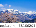 [長野縣]北雪阿爾卑斯山和櫻花大町市 68166203