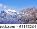 [長野縣]北雪阿爾卑斯山和櫻花大町市 68166204