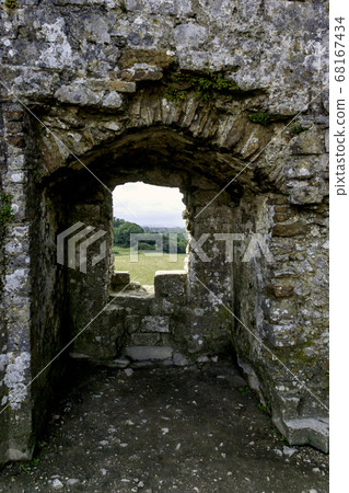 Remains of Corfe Castle, Dorset, United Kingdom Remains of Corfe Castle, Dorset, United Kingdom 68167434