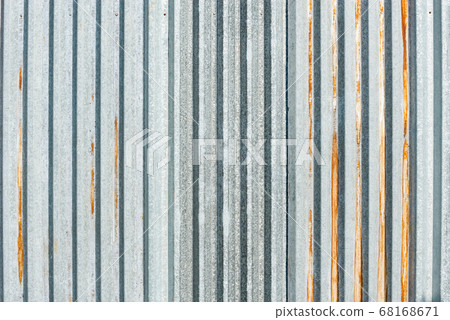 Old gray metallic vertical material wall Old gray metallic vertical material wall 68168671
