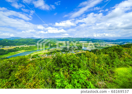 秋天的天空和山本山景 秋天的天空和山本山景 68169537
