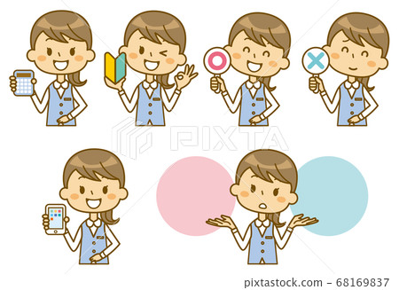 Clerk's commentary Cute lady 68169837