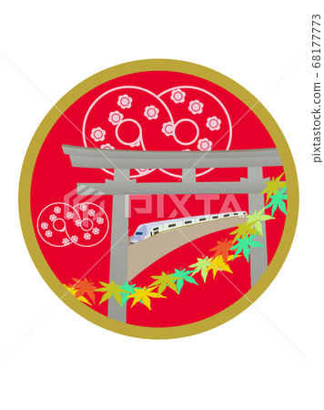 赤羽八man神社鳥居印記 68177773