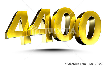 number 4400 3d. 68178358