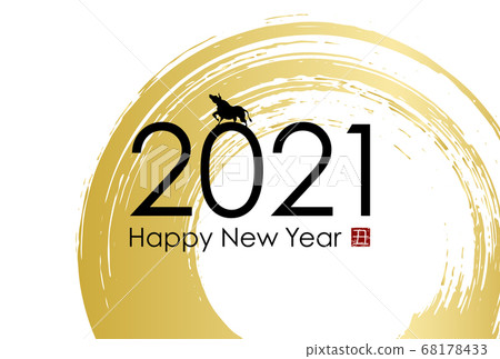 新年賀卡材料 68178433