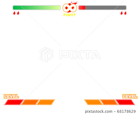 A fictional fighting game style wallpaper frame background material right pinch 68178629