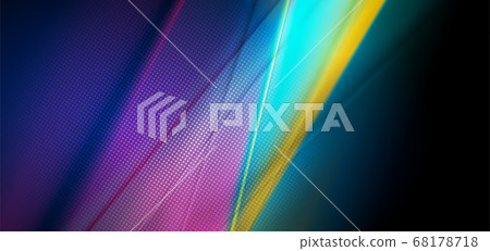 Colorful abstract shiny background with smooth 68178718
