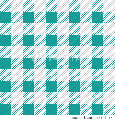 Gingham seamless plaid pattern 68181457