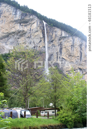 Waterfall falls scenery 68181513