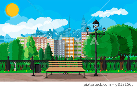 City park concept 68181563