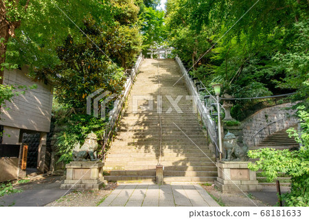 東京都港區愛宕神社的石階 東京都港區愛宕神社的石階 68181633