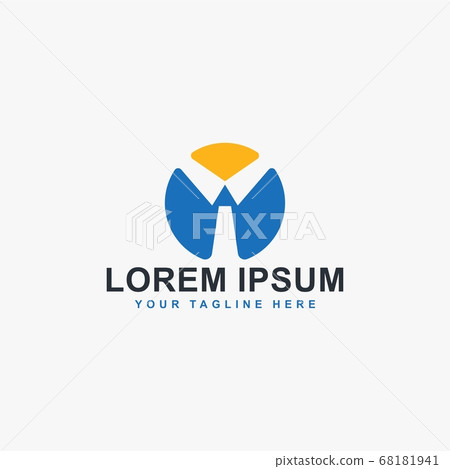 Job seeker logo design vector. Job seeker logo design vector. 68181941