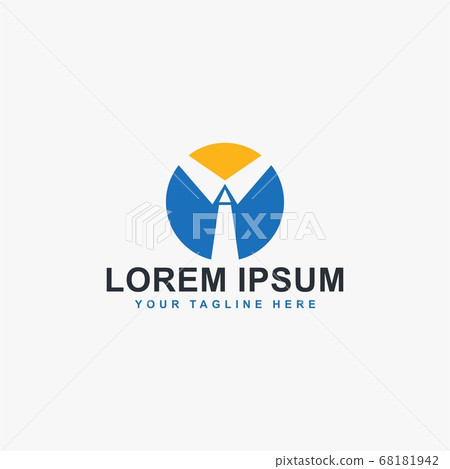 Job seeker logo design vector. Job seeker logo design vector. 68181942