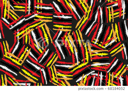 Abstract Worm Seamless Pattern Vector Illustration Background Abstract Worm Seamless Pattern Vector Illustration Background 68184032