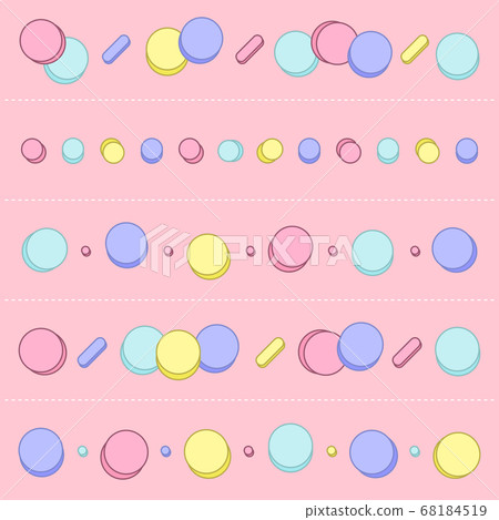 Circle pattern vector illustration Circle pattern vector illustration 68184519
