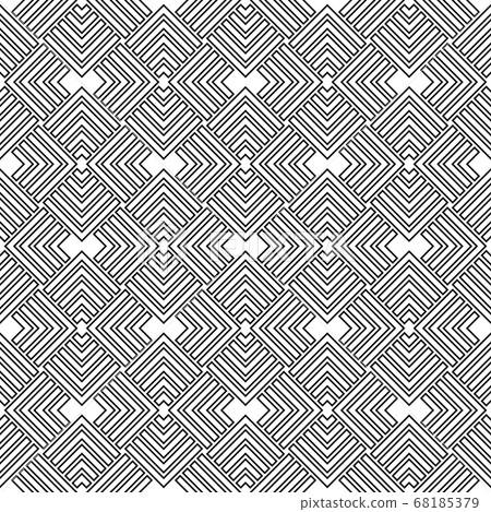 Seamless Abstract Vector Pattern - Stock Illustration [68185379] - PIXTA