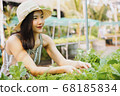 Young farmer. 68185834