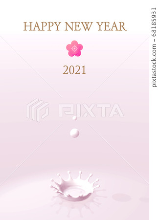 新年賀卡_ 2021 _狗年_奶冠_新年快樂 新年賀卡_ 2021 _狗年_奶冠_新年快樂 68185931