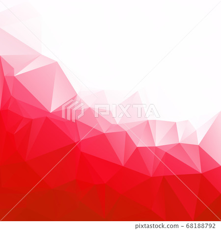 Red Polygonal Mosaic Background, Creative Design - Stock Illustration ...