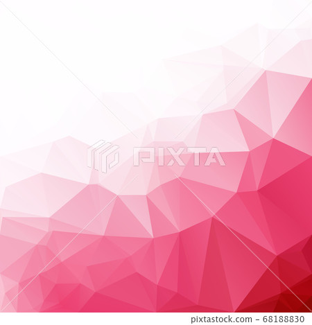 Red Polygonal Mosaic Background, Creative Design - Stock Illustration ...