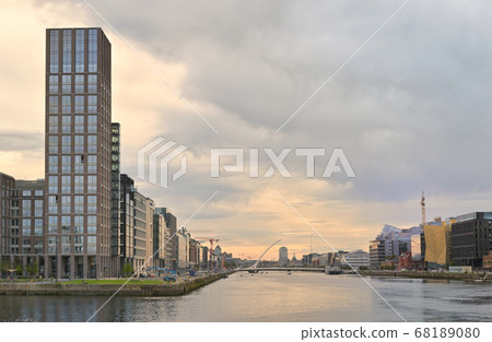 Dublin, Ireland - July 30, 2020 Samuel Beckett 68189080