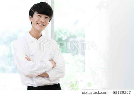 男廚師肖像 68189297