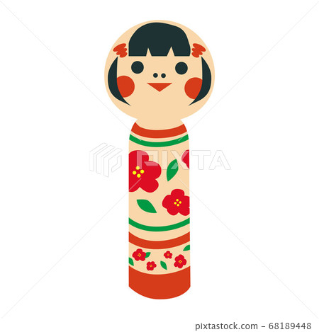 Japanese Cultural Material / Lucky Kokeshi 68189448