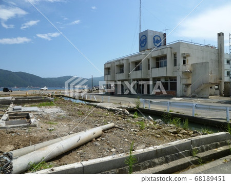 Great East Japan Earthquake Miyako landscape 68189451