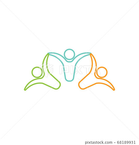 Community, network and social icon - Stock Illustration [68189931] - PIXTA